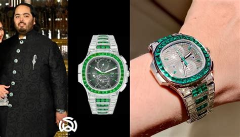 anant ambani wedding watches